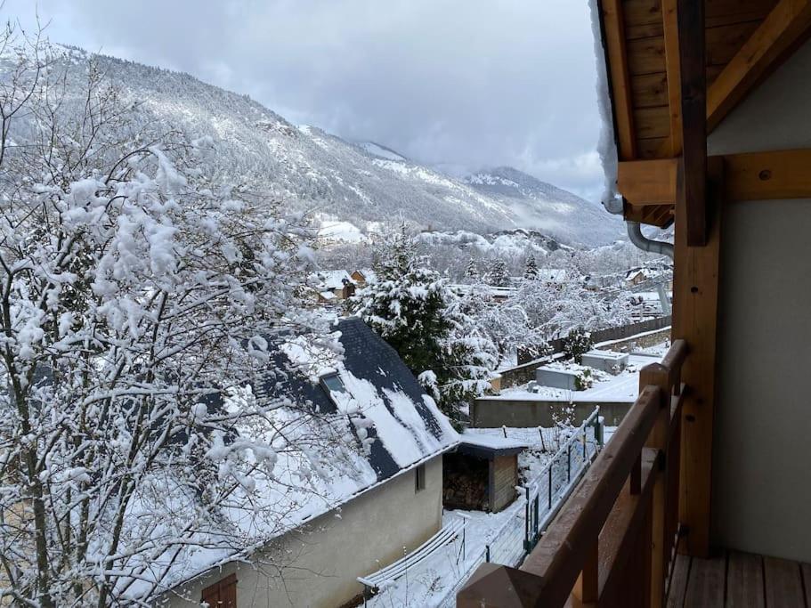 Charmant T4 Duplex Vue Montagne Луданв'єль Екстер'єр фото